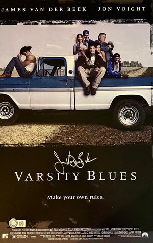 James Van Der Beek Signed 11x17 Photos (Varsity Blues) - Schwartz COA