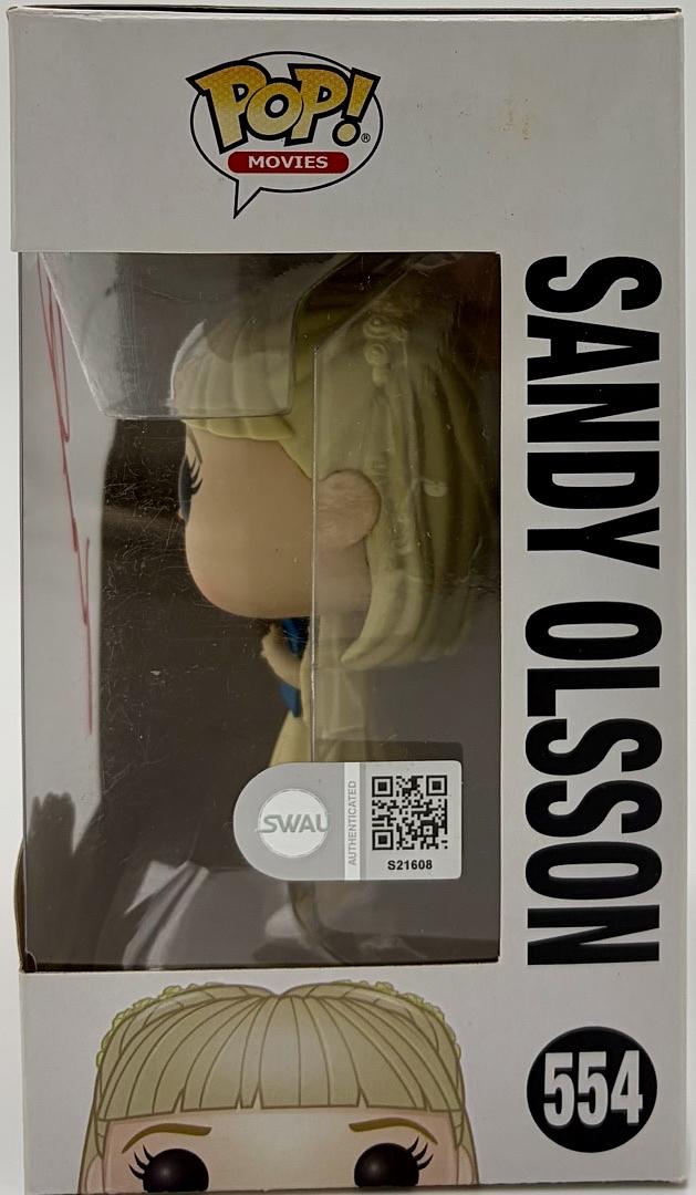 John Travolta Signed Funko Pop #55 Sandy Olsson (Grease)  - SWAU COA