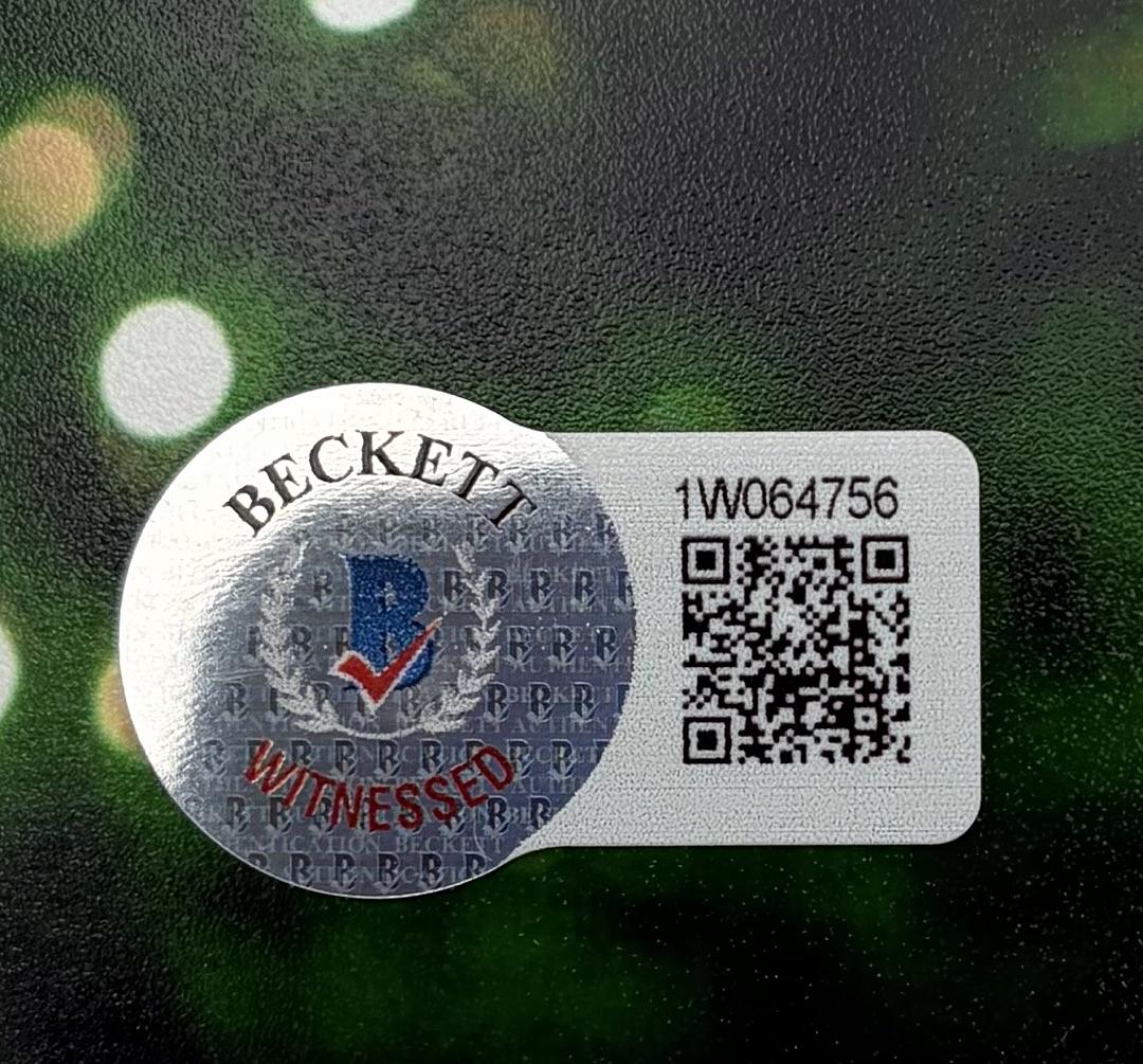 Lacey Chabert signed Hallmark movies 8x10 - Beckett COA