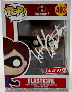Holly Hunter signed "Elastigirl" Funko #403 (Incredibles) - JSA COA