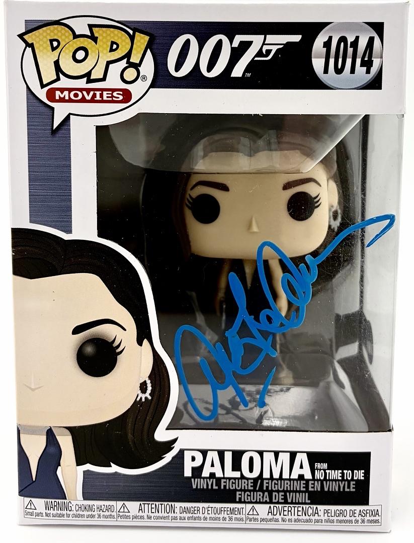 Ana De Armas Signed Funko Pop #1014 "Paloma" (James Bond) - Beckett COA
