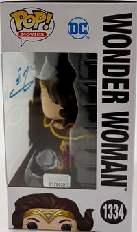 Gal Gadot Signed Funko Pop #1334 Wonder Woman (The Flash) - Celebrity Authentics COA
