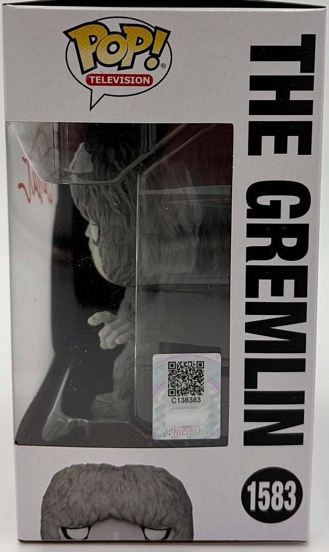 William Shatner Signed "Gremlin" Funko #1583 (Twilight Zone) - Official Pix COA **RARE**