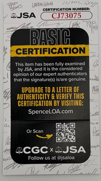 Ron Howard & Bryce Dallas Howard signed 8x10 JSA COA *RARE*