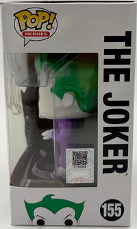 Mark Hamill Signed Funko Pop #155 "The Joker" (Batman) - Official Pix COA