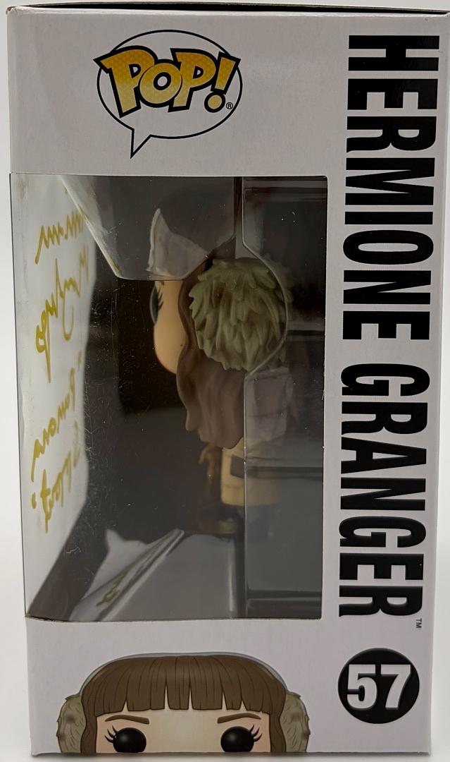 Miriam Margoyles signed "Hermione Granger" Funko #57 (Harry Potter) - JSA COA *RARE*