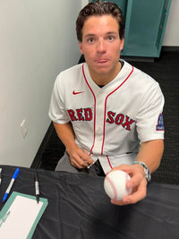 Nate Eaton signed baseball (Red Sox) - JSA COA