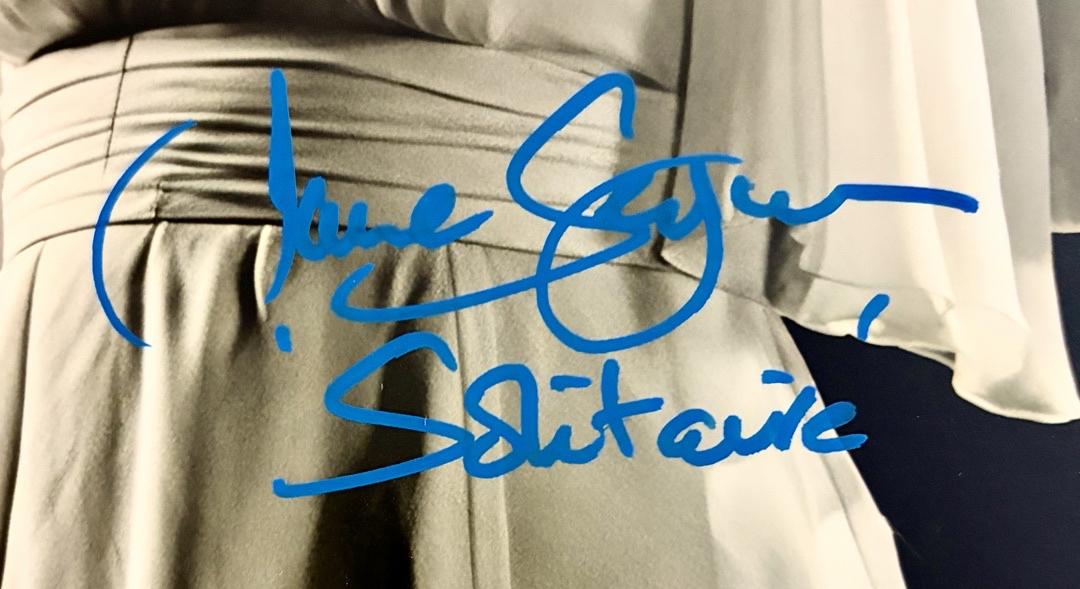 Jane Seymour Signed 8x10 Photo (James Bond) - Beckett