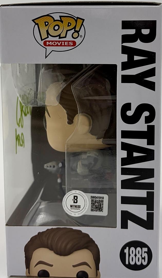 Dan Akroyd signed "Ray Stanz" Funko #1885 (Ghostbusters) w/character name - Beckett COA