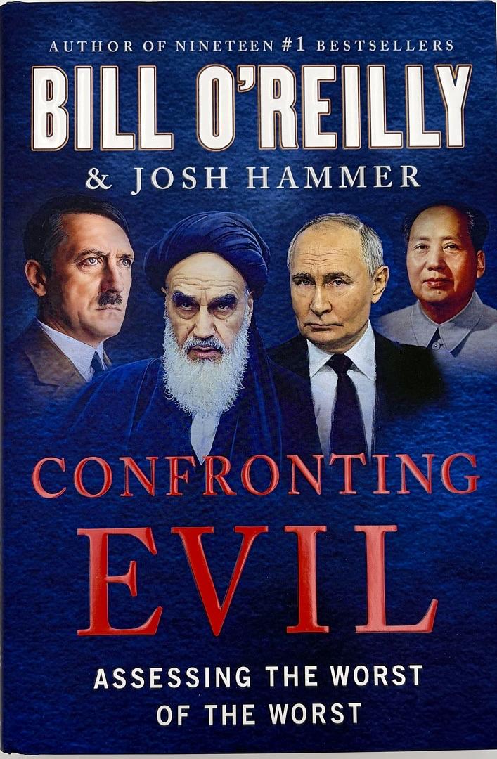 Bill O'Reilly Autographed Book Confronting Evil - JSA COA