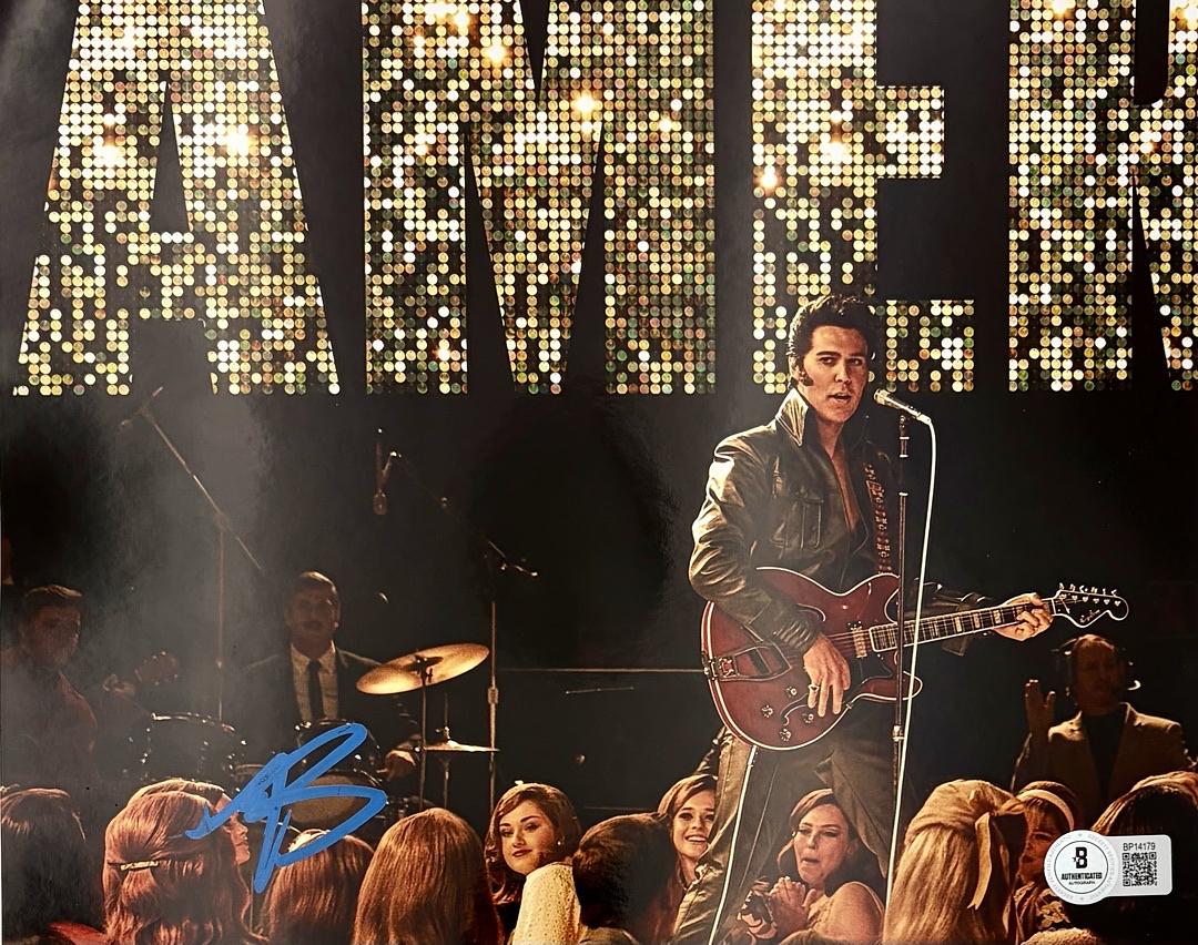 Austin Butler signed 8x10 (Elvis) - Beckett COA