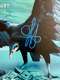 Jason Bateman signed 12x18 mini-poster (Ozark) - JSA COA