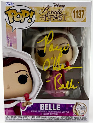 Paige O'Hara signed "Belle" Funko #1137 (Beauty and the Beast) - JSA COA