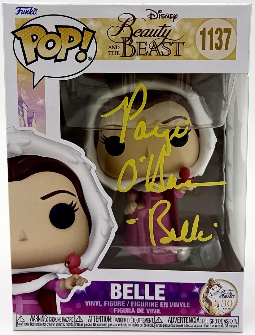 Paige O'Hara signed "Belle" Funko #1137 (Beauty and the Beast) - JSA COA