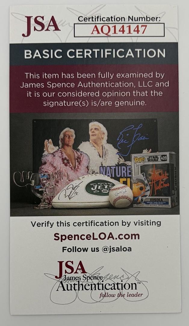 Evangeline Lilly Signed Funko Pop #1138 (Wasp Ant-Man w/quote & char name) - JSA COA