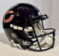 Anthony Thomas (Bears) signed full size replica helmet w/ROY inscription - Schwartz COA