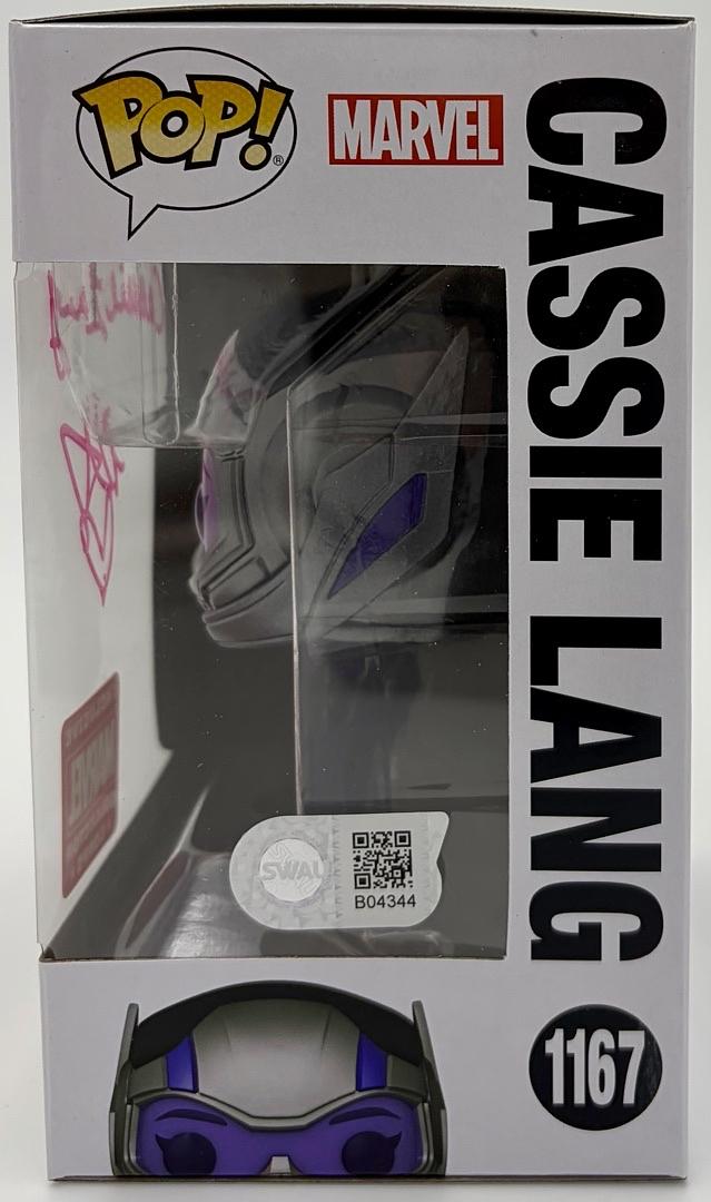 Kathryn Newton Signed Funko #1167 "Cassie Lang" w/character name (Ant-Man) - SWAU COA