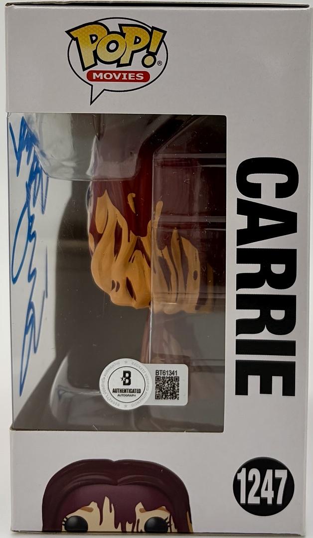 Sissy Spacek Signed Funko Pop #1247 (Carrie) - Beckett COA