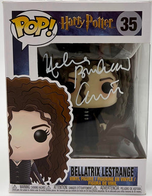 Helena Bonham Carter Signed Funko Pop #35 Bellatrix Lestrange (Harry Potter) - JSA
