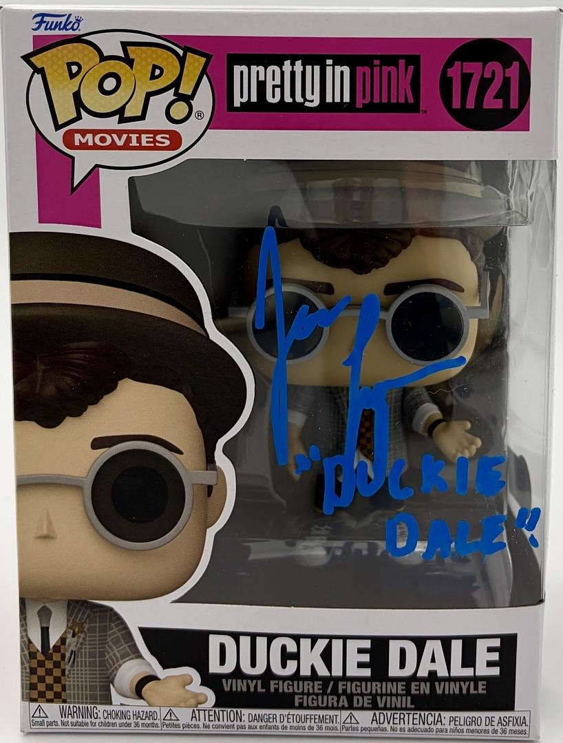 Jon Cryer signed "Duckie Dale" Funko #1721 w/character name (Pretty in Pink) - Beckett COA