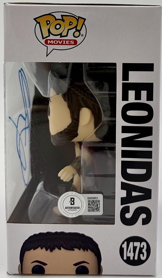 Gerard Butler Signed Funko Pop #1473 "Leonidas" - Beckett COA