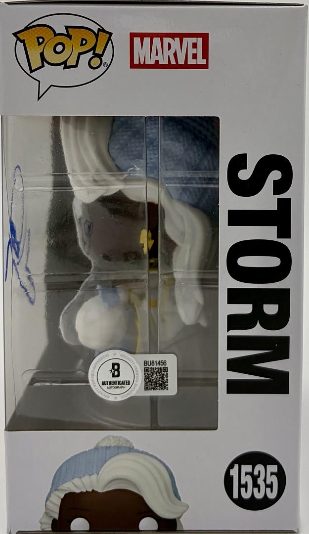 Halle Berry Signed "Storm" Funko Pop #1535 (X-Men) - Beckett COA