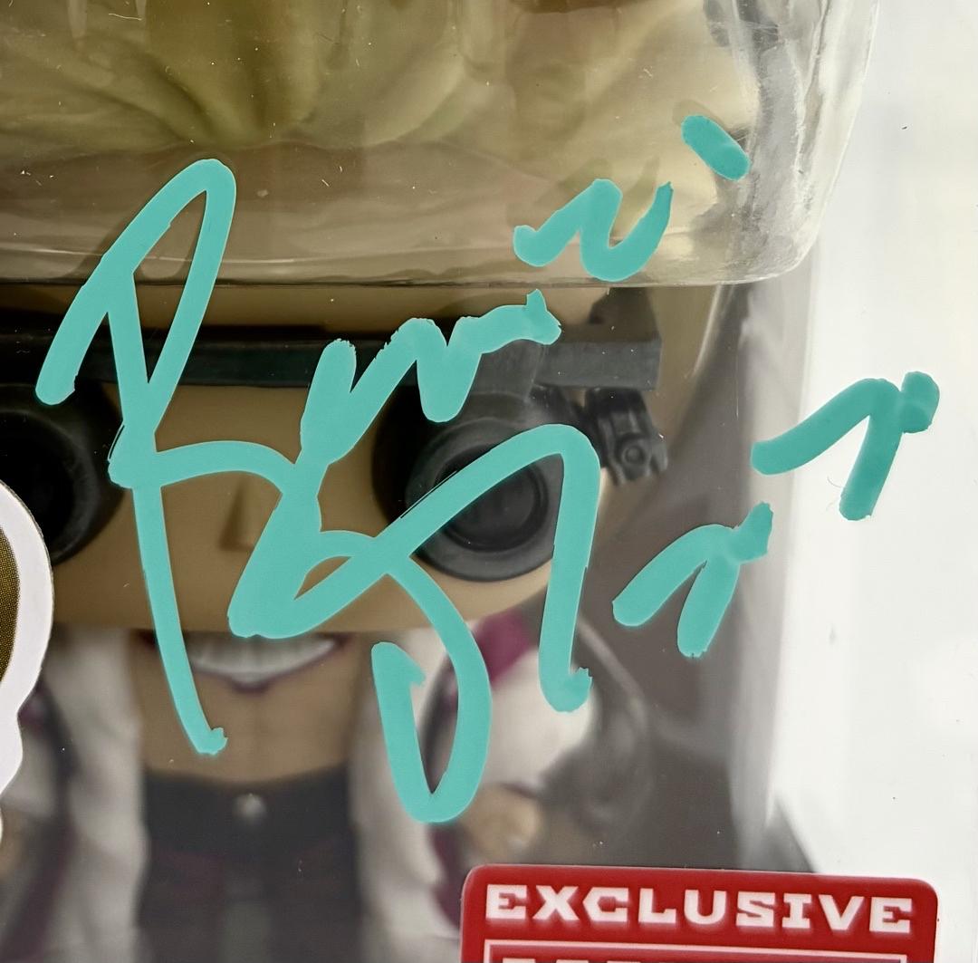 Benicio Del Toro Signed Funko Pop #893 The Collector (GOTG)  - Celebrity Authentics