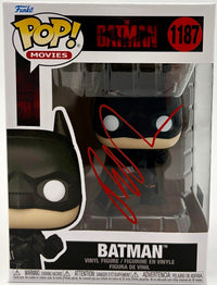 Robert Pattinson Signed Funko Pop #1187 (Batman) - Celebrity Authentics