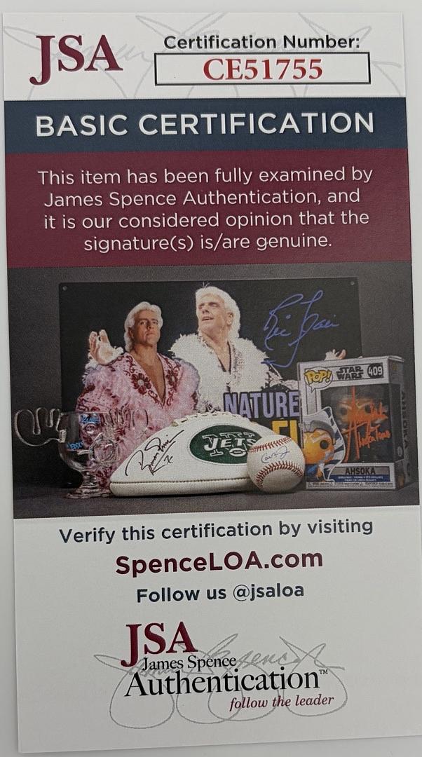 Jenna Ortega (Beetlejuice) signed 8x10 - JSA COA *RARE*