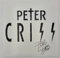 Peter Criss signed LP (KISS) - JSA COA