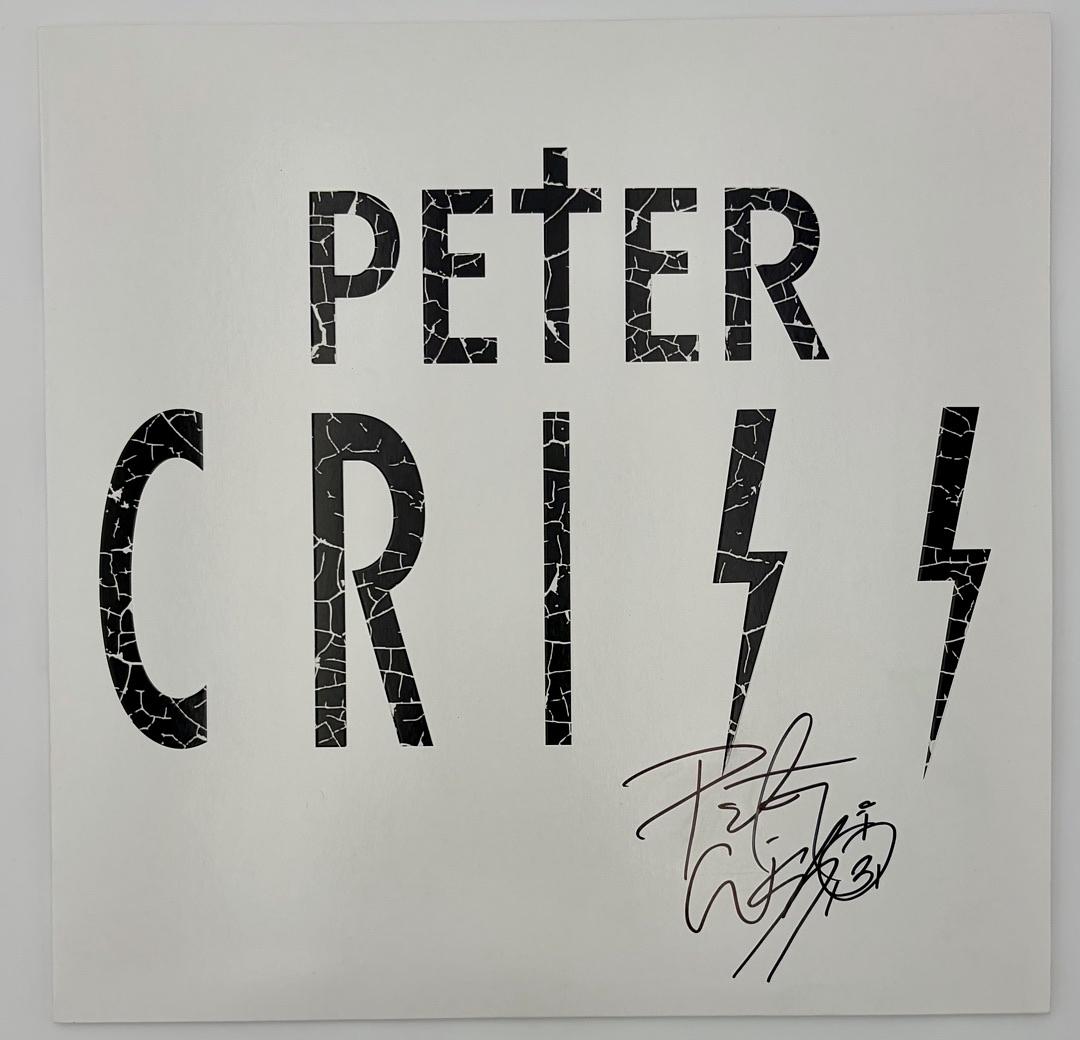 Peter Criss signed LP (KISS) - JSA COA