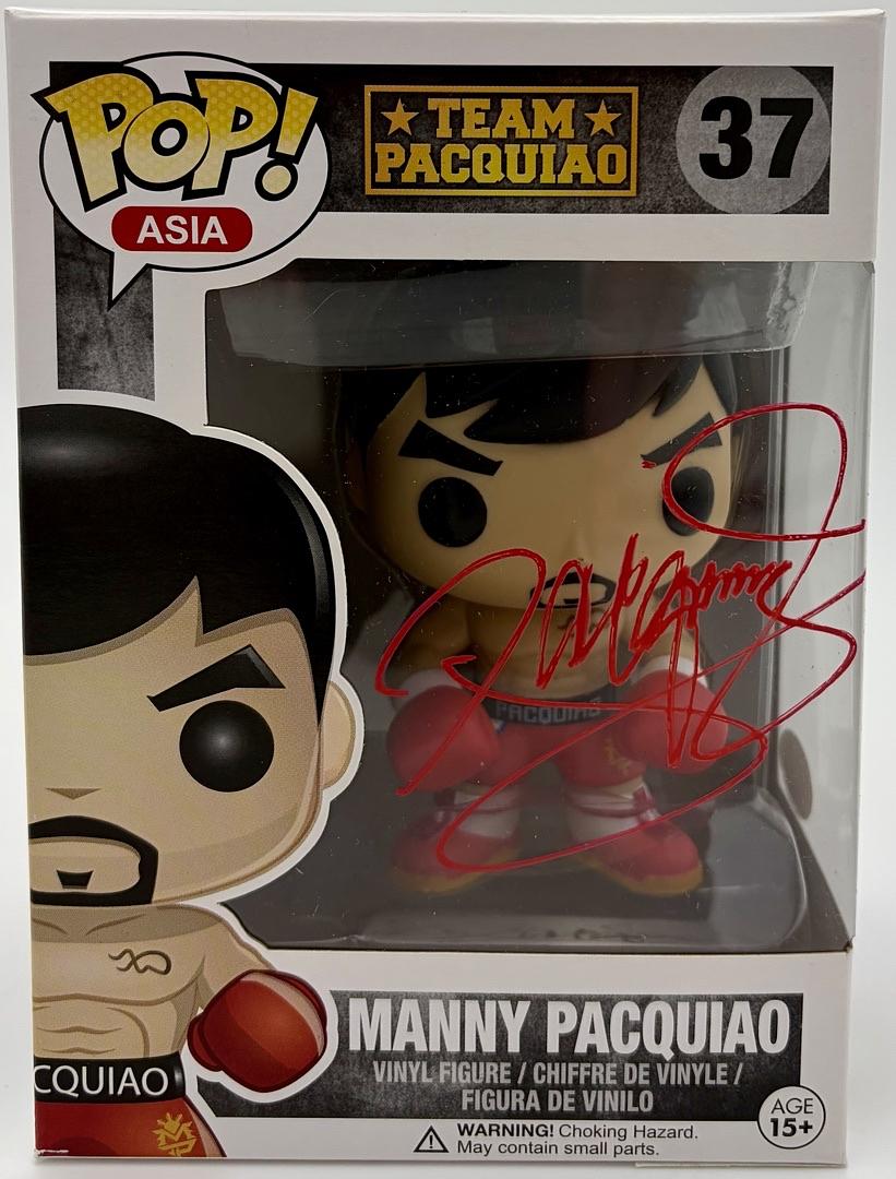 Manny Pacquiao signed Funko #37 **VERY RARE** - JSA COA