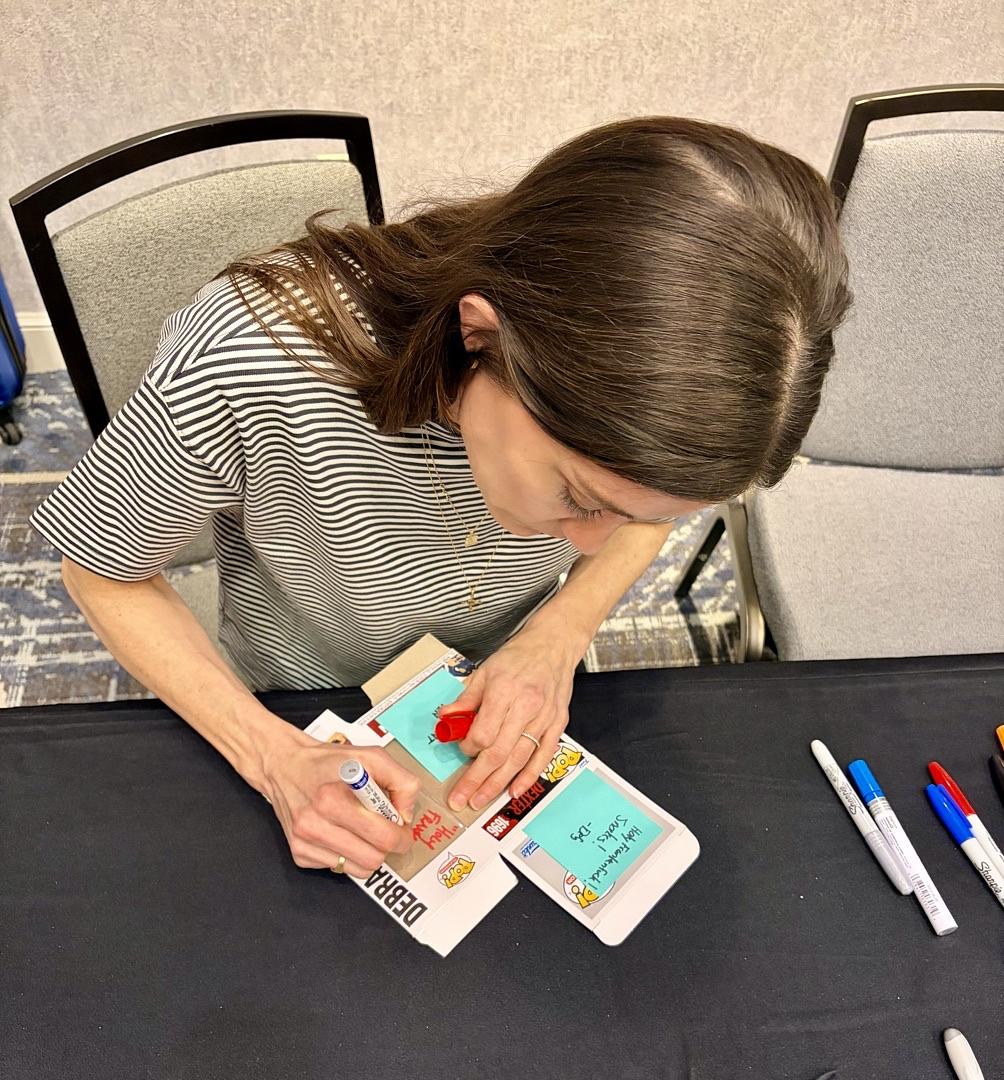 Jennifer Carpenter "Debra Morgan" signed Funko Pop #1696 w/quote & char name (Dexter) - JSA COA