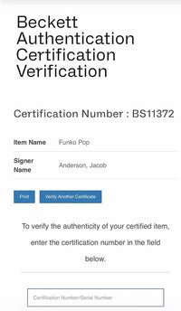 Jacob Anderson signed "Grey Worm" Funko #32 (Game of Thrones) - Beckett COA