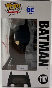 Robert Pattinson Signed Funko Pop #1187 (Batman) - Celebrity Authentics
