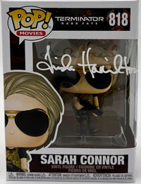 Linda Hamilton Signed Funko Pop #818 Sara Connor (Terminator) - Beckett COA #04