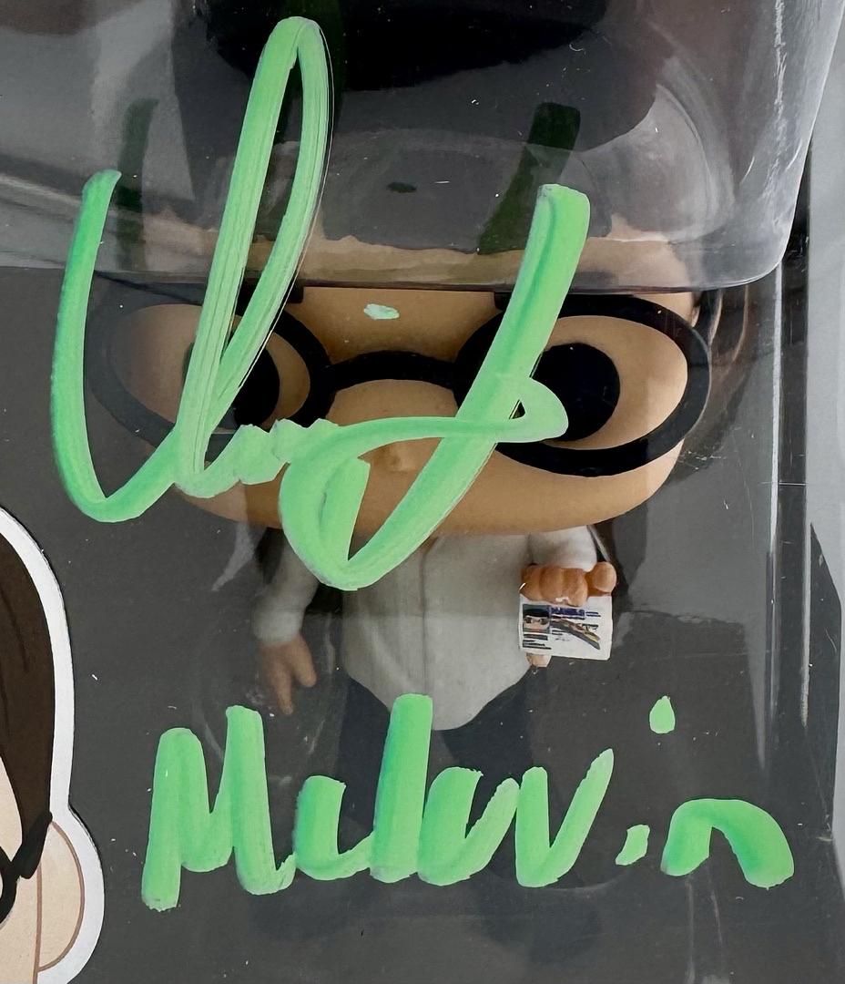 Christopher Mintz-Plasse signed Funko #177 "Superbad" w/McLovin inscription - Official Pix COA