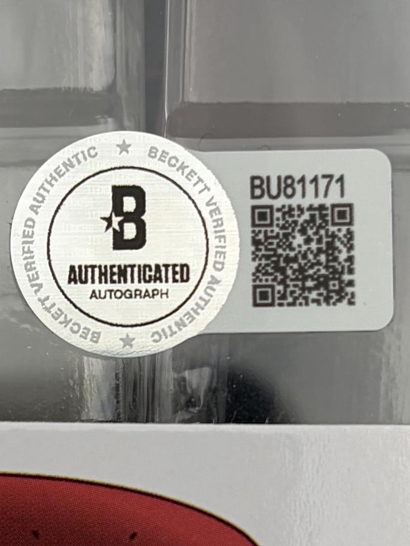 Michael Fassbender Signed Funko Pop #488 "Magneto" (X-Men) - Beckett COA (Copy)