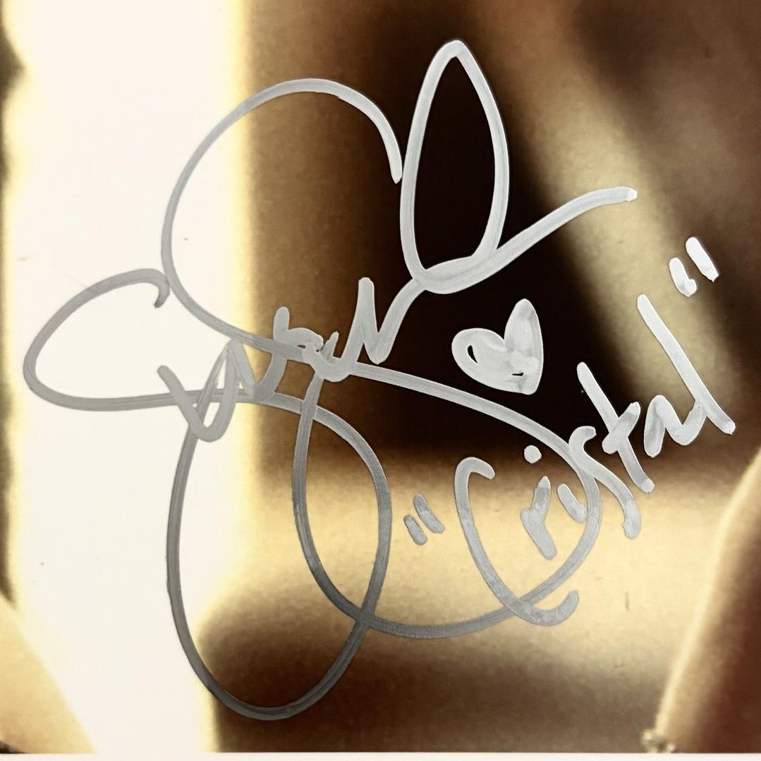 Gina Gershon sexy signed 11x14 (Showgirls) - SWAU COA