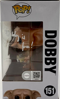 Toby Jones Signed "Dobby" Funko #151 (Harry Potter) w/quote  - SWAU COA