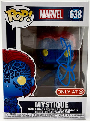 Jennifer Lawrence signed Marvel X-Men Funko #638 - Beckett COA *RARE*