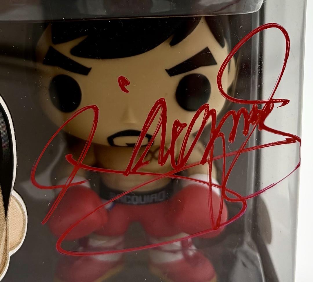 Manny Pacquiao signed Funko #37 **VERY RARE** - JSA COA