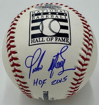 Pedro Martinez signed Hall of Fame baseball with HOF inscription - Sureshot COA
