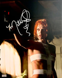 Milla Jovovich Signed 11x14Photo (Fifth Element) - Celebrity Authentics