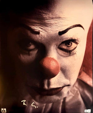 Tim Curry signed "It" 16x20 - OC Celebrity Marketing