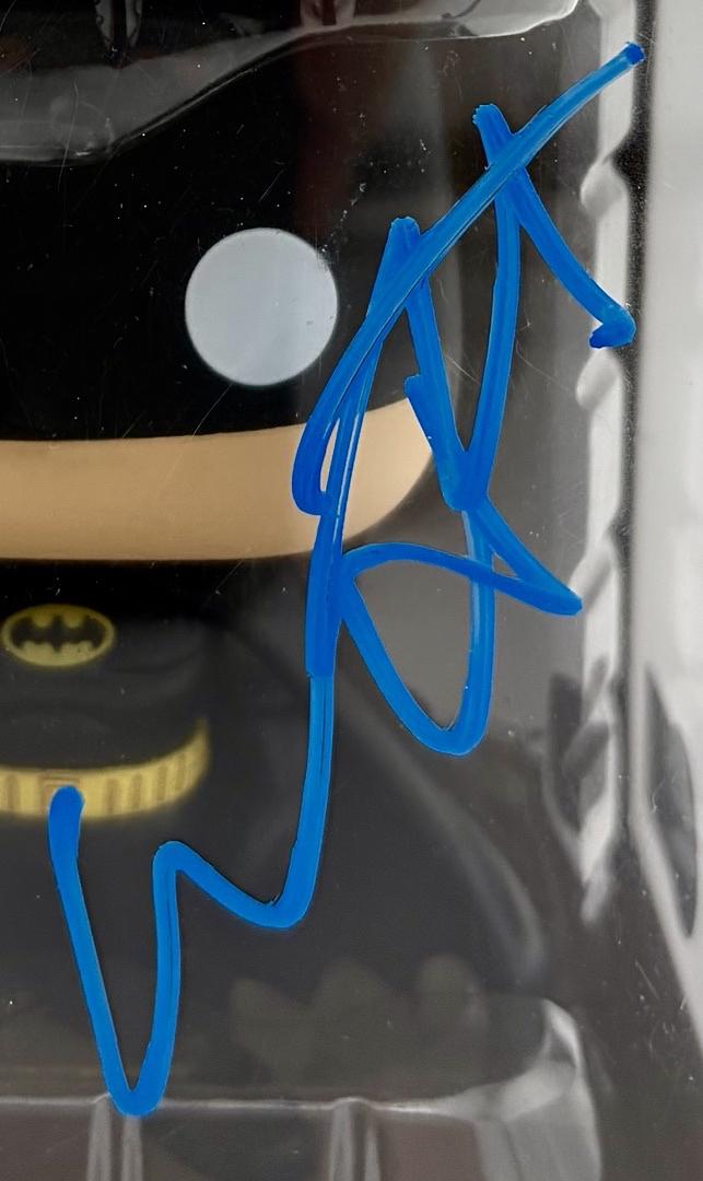 Will Arnett signed Funko #144 (Batman) - Beckett COA