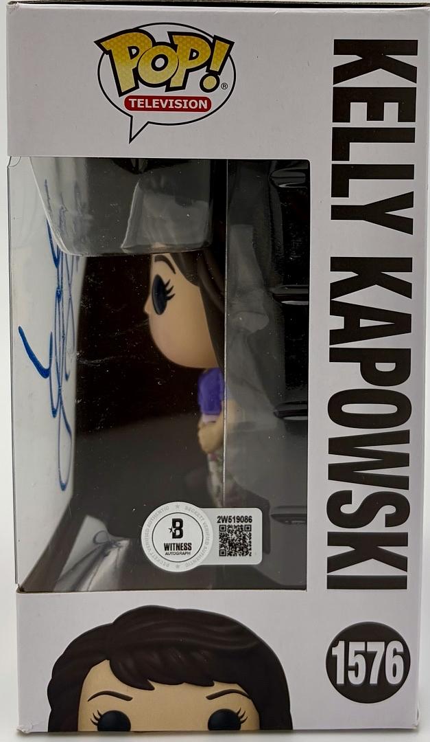 Tiffani Amber Thiessen Signed Funko Pop #1576 "Kelly Kapowski" (Saved By The Bell) - Beckett COA