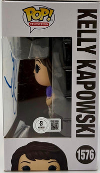 Tiffani Amber Thiessen Signed Funko Pop #1576 "Kelly Kapowski" (Saved By The Bell) - Beckett COA