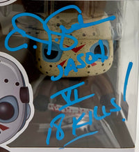 C.J. Graham signed "Jason Vorhees" Funko #01 (Friday the 13th) - Zobie COA