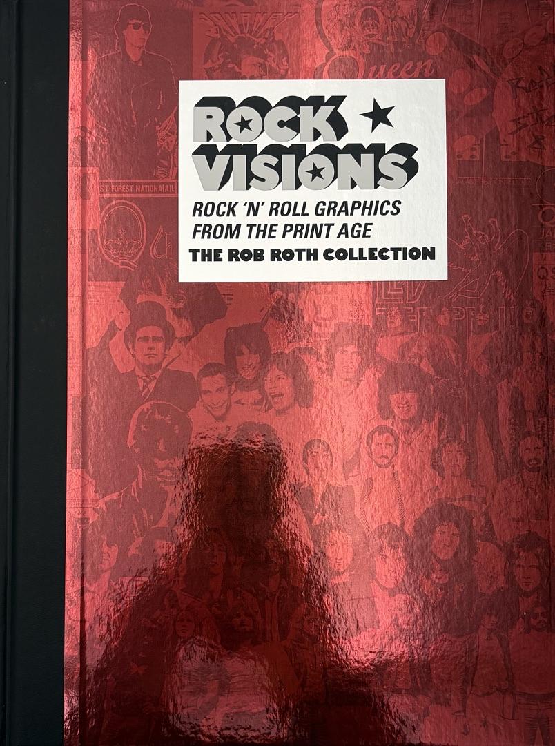 Elton John Rob Roth signed Limited Edition (375/500) book "Rock Visions" - Genesis Publications